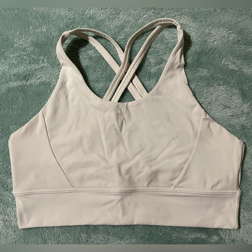 BuffBunny Rosa sports bra, XL, White